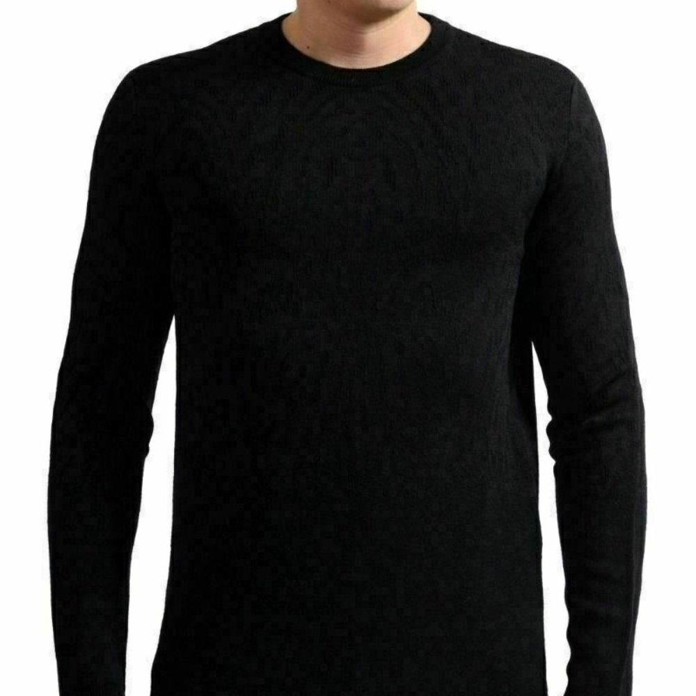 Just Cavalli Men's Wool Crewneck Sweater